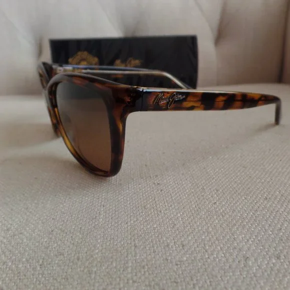 Maui Jim STARFISH Translucent Chocolate Tortoise w/ Bronze Lens
